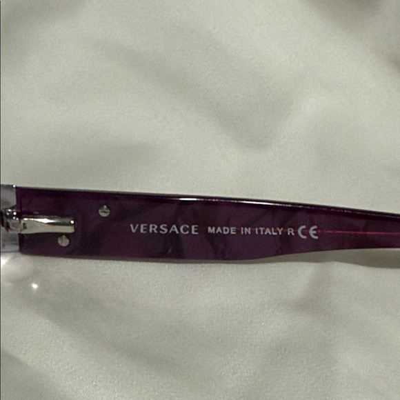 Versace Purple Eyeglass frames - Picture 4 of 6